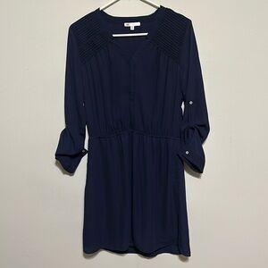 Navy blue dress